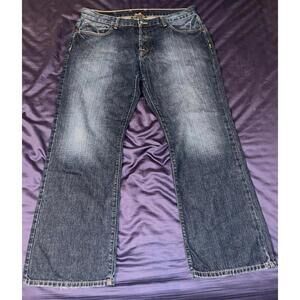 Men’s Lucky Brand Jeans Gene Montesano Relaxed Fit Straight USA 36x30 Denim